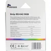 Sada osvetlenia počítačovej skrine INTER-TECH RS-042 RGB — RGB LED pás 1000 mm, šírka 10 mm, čierna
