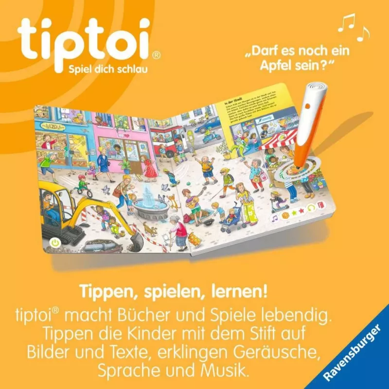 tiptoi Mein Wimmelbuch, vzdelávacia kniha
