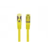 Sieťový kábel Lanberg PCF6A-10CU-0025-Y RJ-45 Cat6a 0,25 m žltý