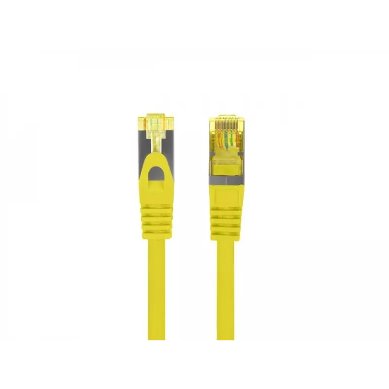 Sieťový kábel Lanberg PCF6A-10CU-0025-Y RJ-45 Cat6a 0,25 m žltý