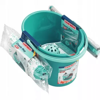Súprava na čistenie podlahy Leifheit Classic Mop (model) mop s vymeniteľnou handrou