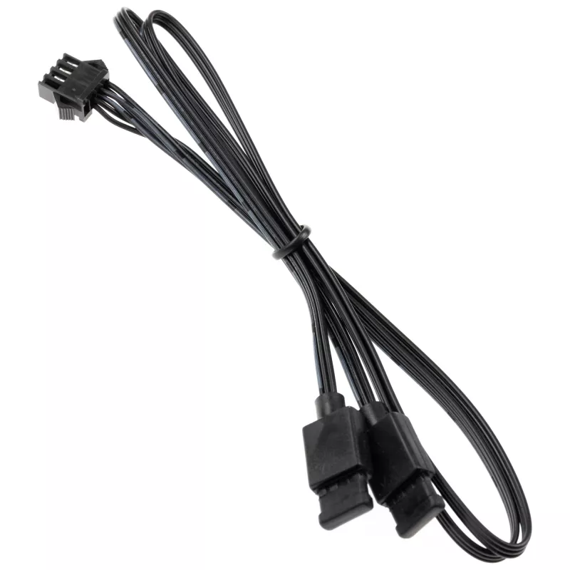 Káblový adaptér Kolink 4‑pin ventilátor na 3‑pin 5V ARGB, 0,4 m