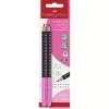 FABER-CASTELL ceruzka Jumbo Grip Two Tone 2xBS BK