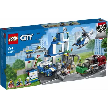 LEGO City 60316 policajná stanica