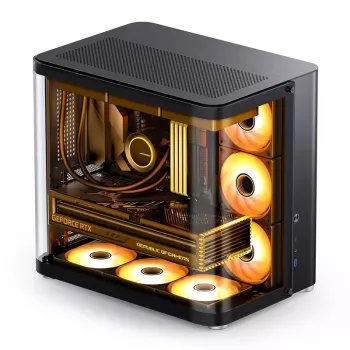 PC skriňa Jonsbo TK-2 2.0 Midi Tower čierna