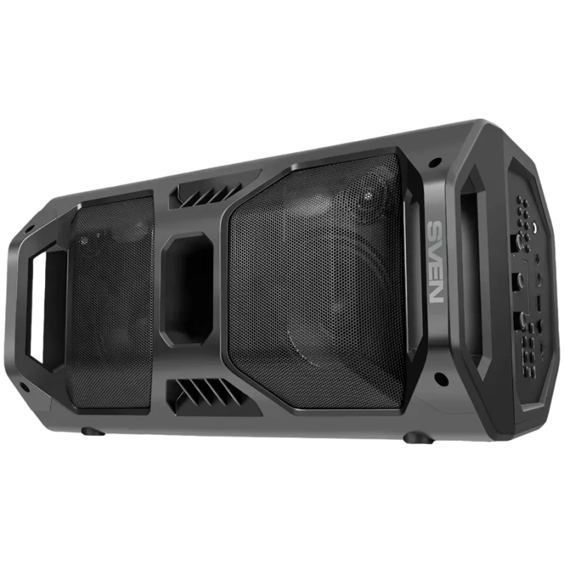 Reproduktor SVEN PS-600, čierny (50W, TWS, Bluetooth, FM, USB, microSD, LED displej, 4000mAh)