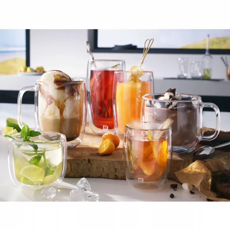 ZWILLING Sorrento 2x350 ml poháre na latte macchiato 39500-078-0