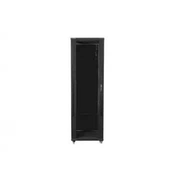 LANBERG 19 42U 800x800 voľne stojaca sklenená dvere (FlatPack) čierna (prepravné)