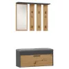 Topeshop GAR PARMA ANT/ART skriňa do predsiene