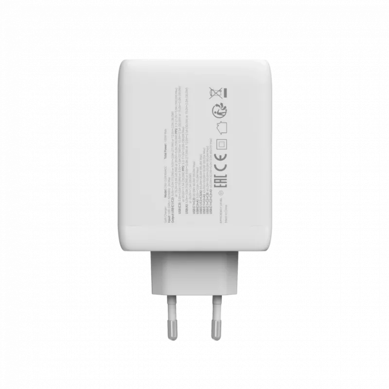 Canyon 100ACC univerzálna vysokorýchlostná cestovná nabíjačka - 2x USB-C 100W - 1x USB-C 30W -