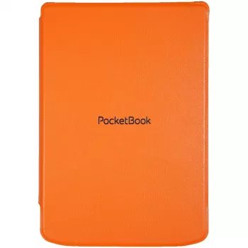 Folio puzdro pre 6-palcovú čítačku e-kníh PocketBook Shell — oranžové, 112×160×12,5 mm, 0,0765 kg