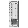 Stealkey Customs SK-Crossflow pre Lian Li - O11D XL Evo Distroplate D5/DDC - akryl