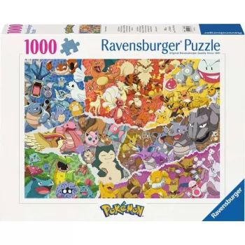 Puzzle Ravensburger Colour puzzle 1000 dielov (12000832) — Cartoons, šírka 700 mm, odporúčaný vek 14+