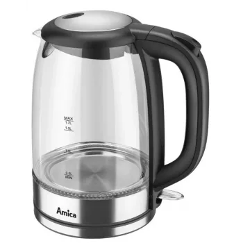 Rýchlovarná kanvica Amica 1.7L 2200W strieborná