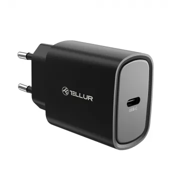 Tellur 20W USB-C PD napájací zdroj čierny