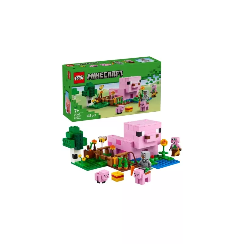 LEGO MINECRAFT 21268 Domček malého prasiatka