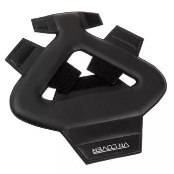 Penová podložka na hlavový most Oculus Quest protektora od vr cover (čierna)