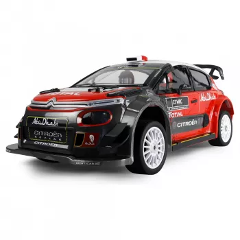 Amewi RC Rallye Citroen CR3 WRC HyperGo 4WD 1:7 RTR čierna/červená (21126)