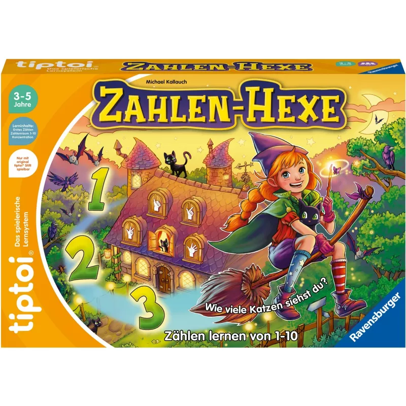 tiptoi Zahlen-Hexe, stolová hra