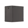 Nástenný rack LANBERG WF03-5309-10B, 9U, 500×350×540 mm, max. zaťaženie 60 kg, čierny
