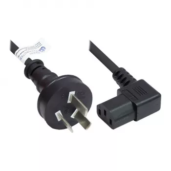 Alcasa P8031-S018 napájací kábel čierny 1,8 m sieťová vidlica typ I C13 konektor samica (P8031-S018)
