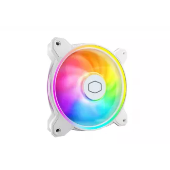 Cooler Master MasterFan MF120 Halo2 White Edition 120mm ARGB skriňový ventilátor