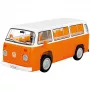 Modelová stavebnica Cobi Volkswagen T2b autobus oranžový, mierka 1:35, stavebnica