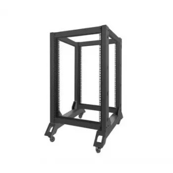 Lanberg Open Rack 19 18u 600x800 čierny Lanberg