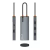 USB-C hub Tellur TLL321061 s PD 3.0 100W, HDMI výstupom a 3× USB 3.0 portami