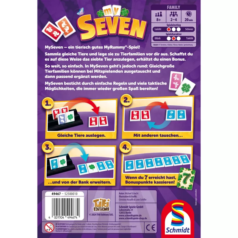 MySeven, spoločenská hra