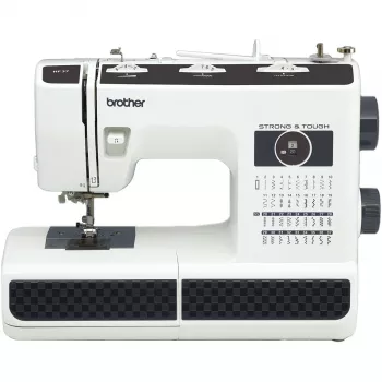 Poloatomatický elektromechanický šijací stroj Brother HF37 biely