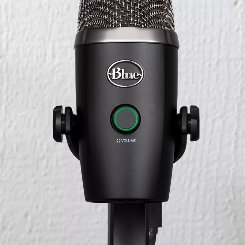 Logitech Yeti Nano, stolný mikrofón, 20 - 20000 Hz, 0,5%, 24 bit, 48 kHz, 4,5 mV/Pa