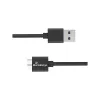 USB-A na Micro-B USB 3.0 nabíjací a synchronizačný kábel MediaRange MRCS239 — 50 cm, 5 Gbit/s, 5 W, čierny