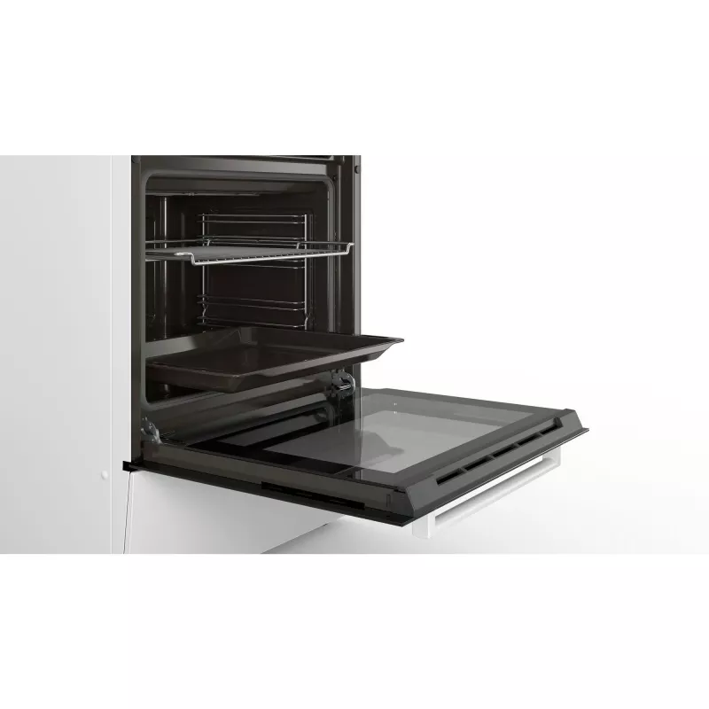 Bosch HKA090220 voľne stojaca elektrická kuchynská linka s keramickou varnou doskou biela