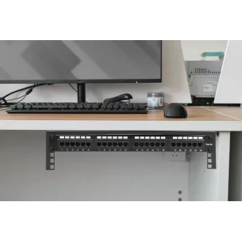 Digitus 19-palcový nástenný držiak zariadenia 2U čierny