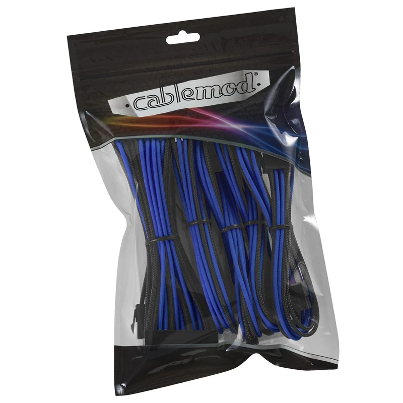 Sada predlžovacích káblov CableMod CM-CAB-CKIT-N86KKB-R — konfigurácia napájacieho konektora 8+6-pin