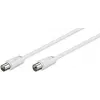 Microconnect COAX050W koaxiálny kábel 5 m biely
