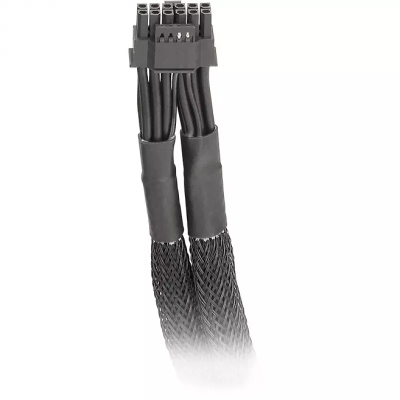 Thermaltake AC-063-CN1NAN-A1 rozdeľovač kábla, čierny, samec/samec, 600 mm