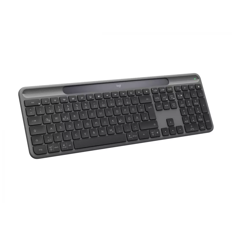 Logitech Signature Slim Solar+ K980 bezdrôtová klávesnica, nemecké QWERTZ, grafitová