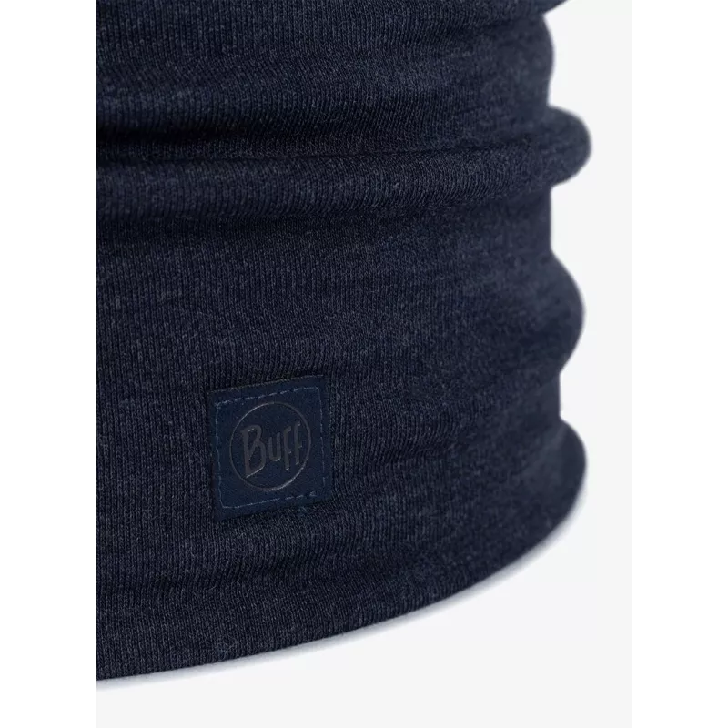 Nákrčník Buff merino vlna bezšvový indigo pre dospelých — model 113018.785.10.00