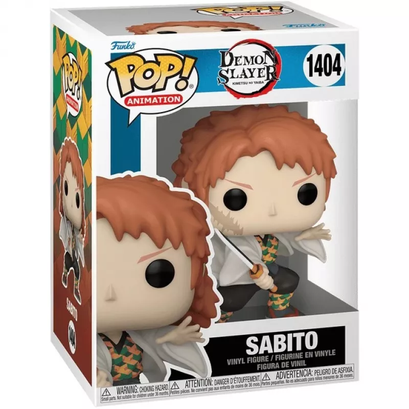 Funko Pop figúrka Demon Slayer Sabito bez masky 10 cm