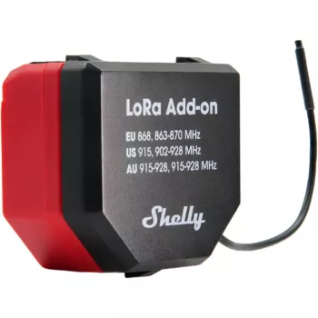 LoRa rozširujúci modul Shelly LoRa Add-on pre IoT konektivitu, značka Shelly (model Shelly_LoRa_Add-on)