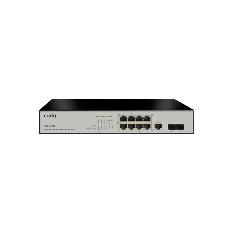 Managed switch Cudy GS2008PS2 L2 Gigabit Ethernet 8 portov PoE