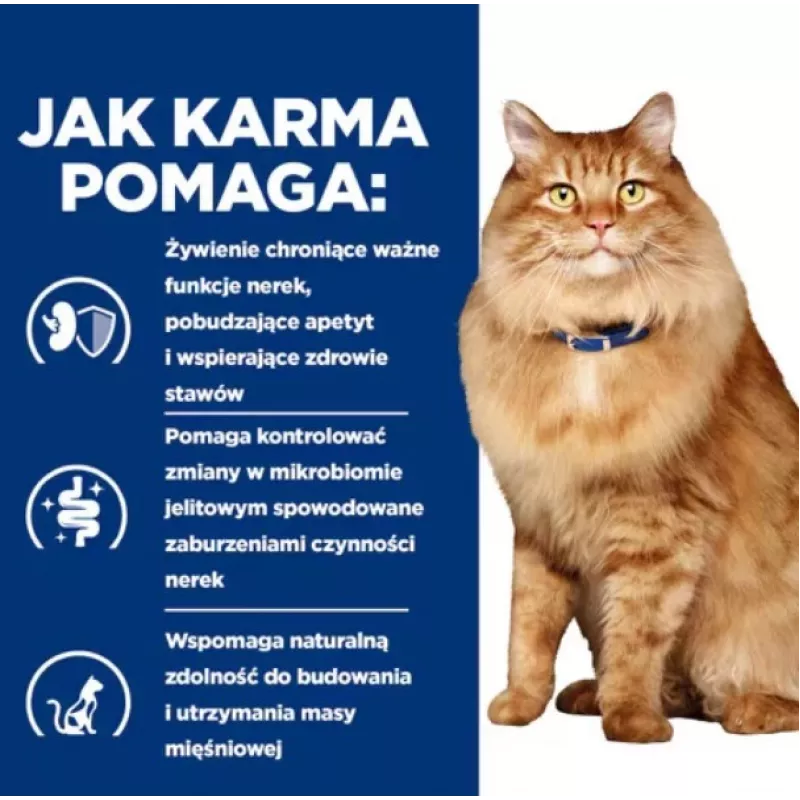 HILL'S PD K/D Kidney + Mobility kuracie - suché krmivo pre mačky - 3 kg