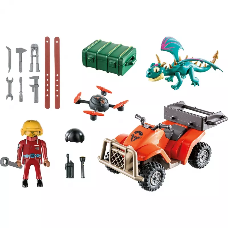 Dragons the Nine Realms Icaris Quad sada Playmobil 71085