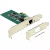 DeLock PCI Express karta > 1 x Gigabit LAN - sieťový adaptér - PCIe 2.1 Low-Profile - Gigabit Ethernet