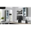 Cama TV stojan SOHO 180 sivý/biely lesklý