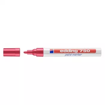 Fixka Edding 750 červená