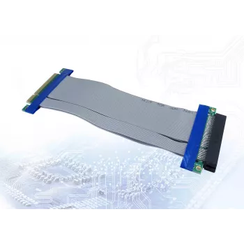 Rozhranová karta Inter-Tech 88885364 PCIe modrá sivá