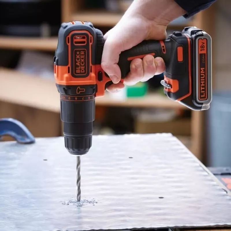 Black & Decker BDCHD18K1B2-QW vŕtačka 1400 ot/min